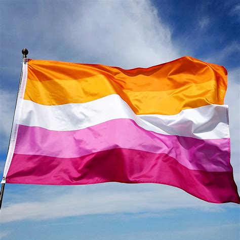 Pride Vlag Lesbisch 150x90 Cm Regenboog Lgbtq Met Ringen