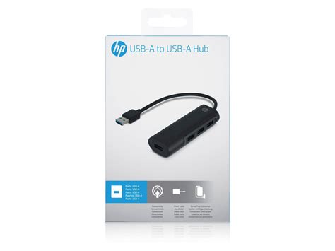 HP USB A Hub 4 Fach 0 1m Schwarz LIDL