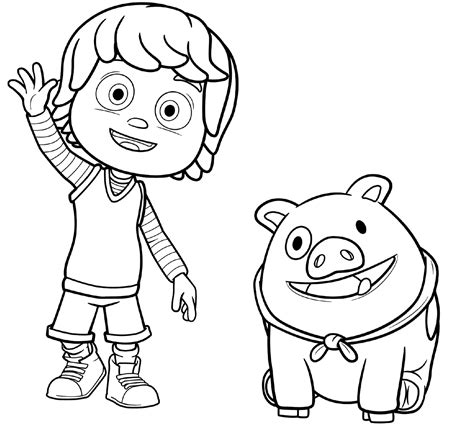 Colouring Pages Of The Main Numberjacks Numberjacks Wiki Fandom