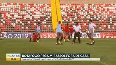 Bom Dia Cidade Ribeirão Preto Botafogo SP enfrenta o Mirassol fora