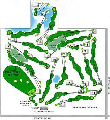 Meadow Valley Golf Club - Layout Map | Course Database