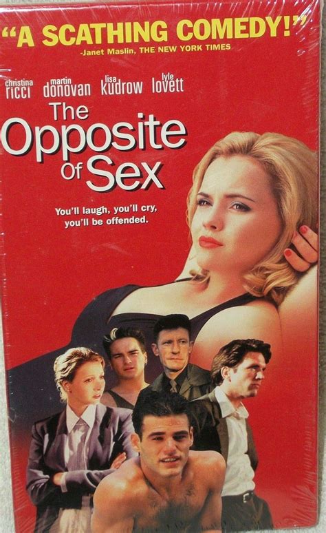 The Opposite Of Sex Vhs Uk Ricci Donovan Kudrow Dvd And Blu Ray