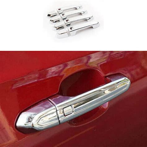 For Cadillac Ct4 Ct4 V 2020 2024 Abs Chrome Side Door Handle Cover Trim 8x Ebay