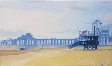 Painting Of Vespucci Beach In Gta V Rgaming