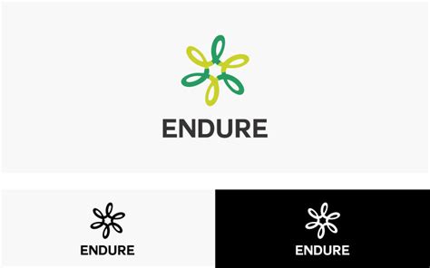 endure logo design template  templatemonster