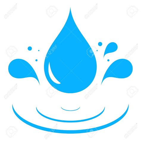 Water Drop Icon Vector