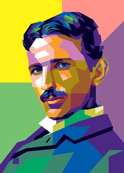 Nikola Tesla Posters Prints By Mu Ifatin Printler