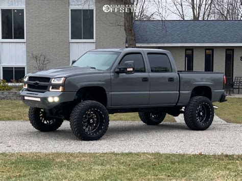 2005 Chevrolet Silverado 1500 Wheel Offset Super Aggressive 57 Off