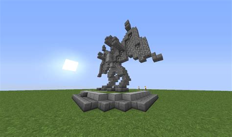 Dragon Statue Minecraft Map