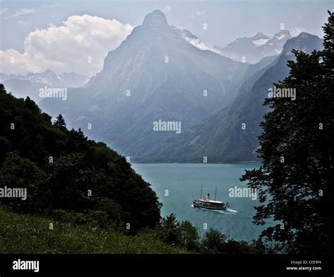 Sisikon Tellskapelle Am Urner See Stock Photo Alamy