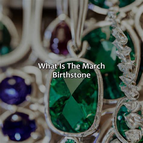 What Color Is March Birthstone - colorscombo.com