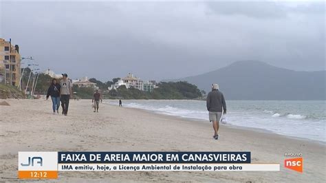 Projeto De Alargamento Da Praia De Canasvieiras Recebe Licen A Para