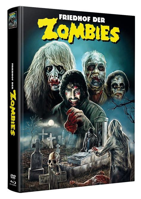 Friedhof Der Zombies 2dvdbd Mediabook Wattiert Lim 333 Alle