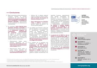 Diagn Stico Derechos Humanos En Ecuador Ppt