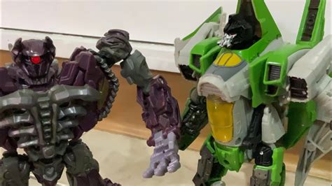 Transformers Animated Lugnut And Blitzwing Stop Motion Youtube