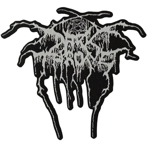 Patch Darkthrone Logo Cut Out Fantotal De Onlineshop For Merc