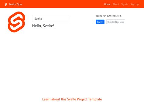 Svelte Project Templates