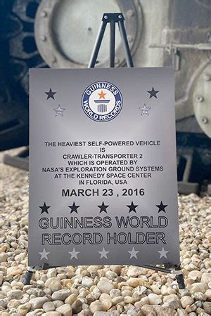 NASA S Apollo Era Crawler Upgraded For Artemis Sets Guinness World