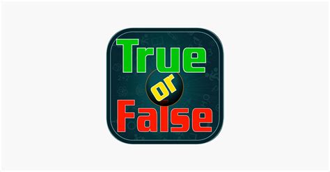 ‎True or False Quiz Trivia Game en App Store