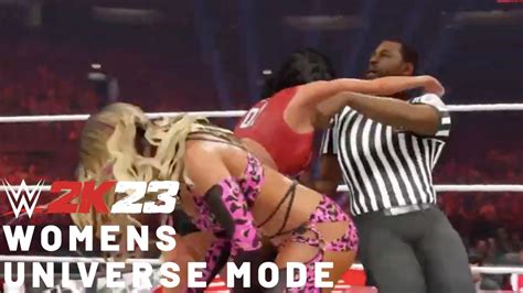 Wwe 2k23 Womens Universe Mode I Season 2 Episode 101 Raw Youtube