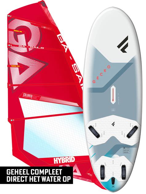 Windsurfset Gecko HRS 2022 Gaastra Hybrid 2021 Van Fanatic Surfshop