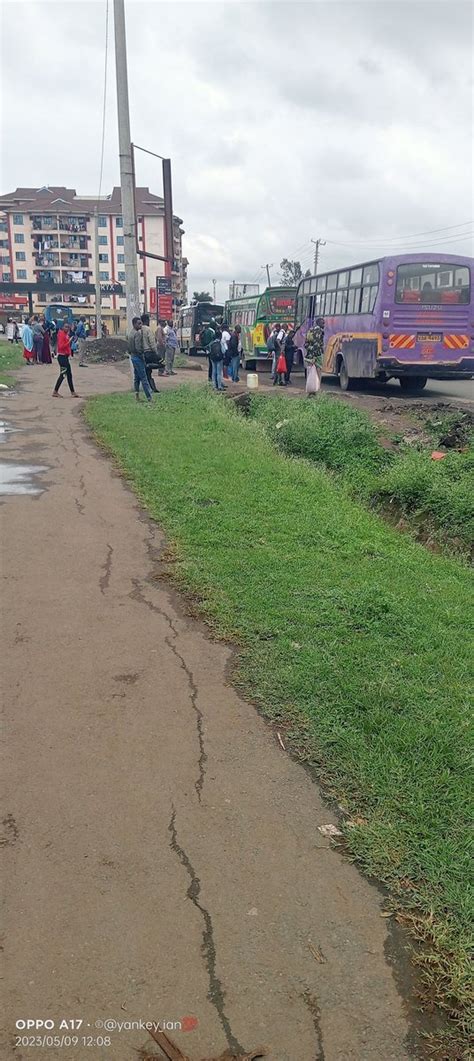 Ma Route On Twitter Current Situation At Jogoo Road Amid Back