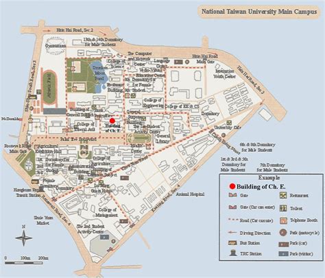 National taiwan university map - National taiwan university campus map ...