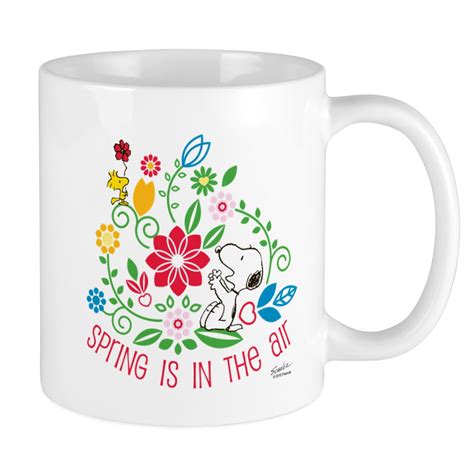 CafePress - Snoopy Spring Mug - Unique Coffee Mug, Coffee Cup CafePress ...