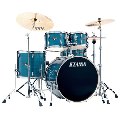 Tama Imperialstar Ip H W Hlb Hairline Blue Drum Kit