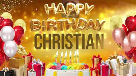 Christian Happy Birthday Christian Youtube