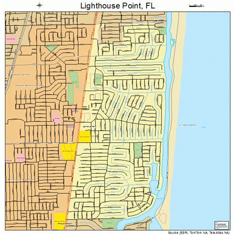 Lighthouse Point Florida Map - Sarah Cornelle