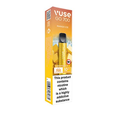 Vuse Go 700 Mango Ice Disposable Vape Vuse