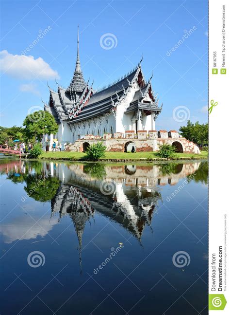 Architecture of Ancient Siam Stock Image - Image of holiday, ancient ...