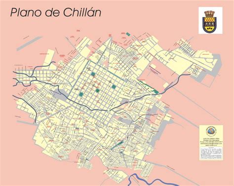 Chillan Map - Chillan Chile • mappery