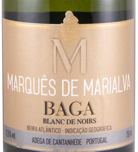 Espumante Marquês de Marialva Baga Blanc de Noirs Bruto