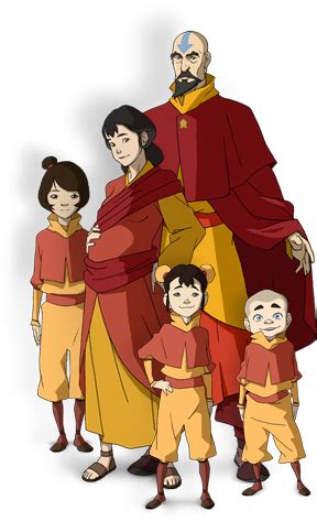 tenzins family  future halloween costume reference avatar aang