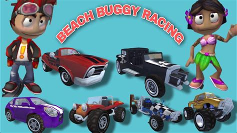 Beach Buggy Racing All Cars Unlocked Max Upgraded Youtube