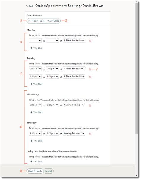 Configure Online Appointment Booking - Tebra Help Center