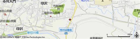 山梨県西八代郡市川三郷町市川大門6450の地図 住所一覧検索｜地図マピオン