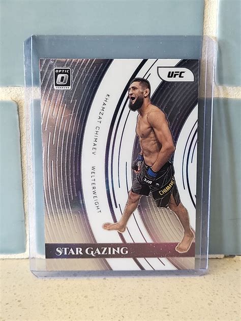 Donruss Optic Ufc Star Gazing Khamzat Chimaev Buy It Now Ebay