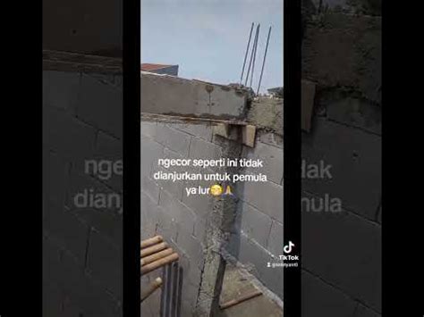 Cara Ngecor Balokan Tanpa Tiang Penyangga YouTube