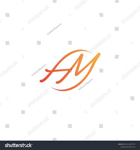 Alphabet Hm Letter H M Logo Stock Vector Royalty Free