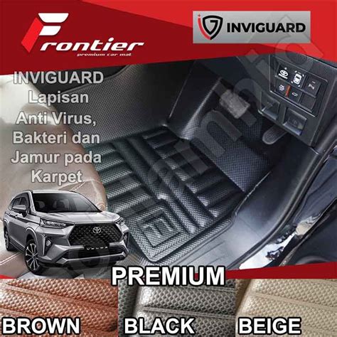 Jual Karpet 5D ALL NEW VELOZ 2022 Up Frontier Tipe Premium Carmat