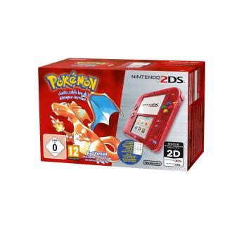 Console Nintendo Ds Rouge Transparente Pok Mon Console R Trogaming