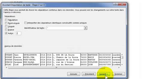 Importer Fichier Excel Dans Sage I