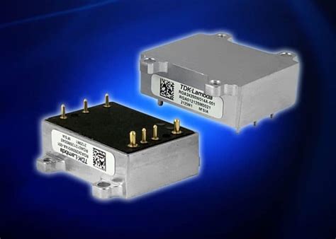 TDK Presenta Nuovi Convertitori Non Isolati DC DC Da 250W Con Una Ampia