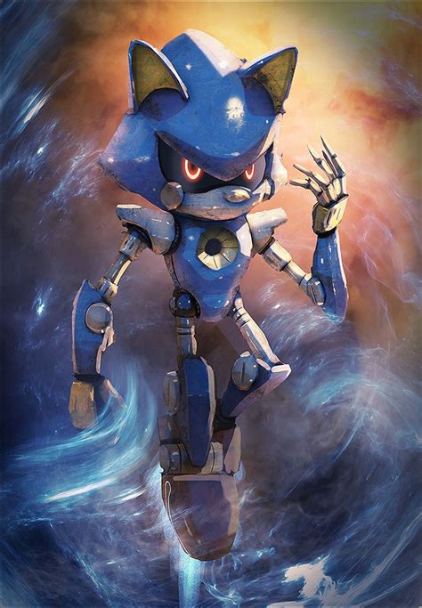 Metal Sonic Speed Painting Yamamoto Hiroyuki On Artstation At