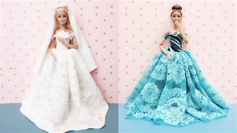 Dolls And Action Figures Doll Clothing Barbie Doll Wedding Dresses Barbie Fashion Collector Barbie