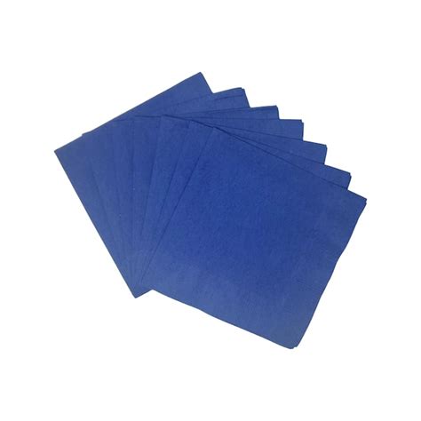 Blue Paper Napkins Etsy