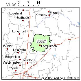 Fort Lupton Colorado Map - Map Of Western Hemisphere